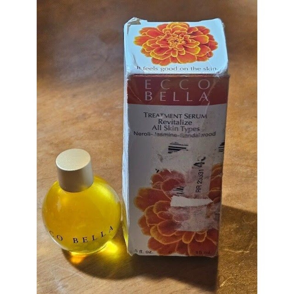 Ecco Bella Treatment Serum Oil Revitalize All Skin Face Neck Scalp Hair Perfume